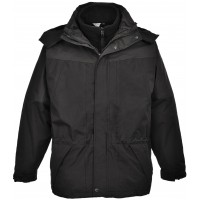 PARKA IMPERM 3/1 PRETO S570